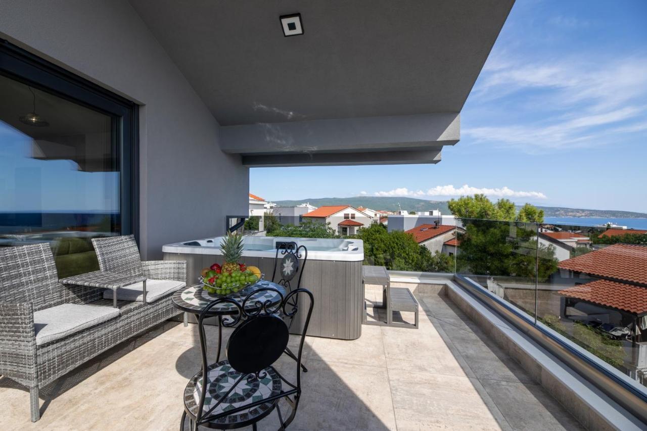 Luxury Villa Adria Apartments Крк Екстер'єр фото