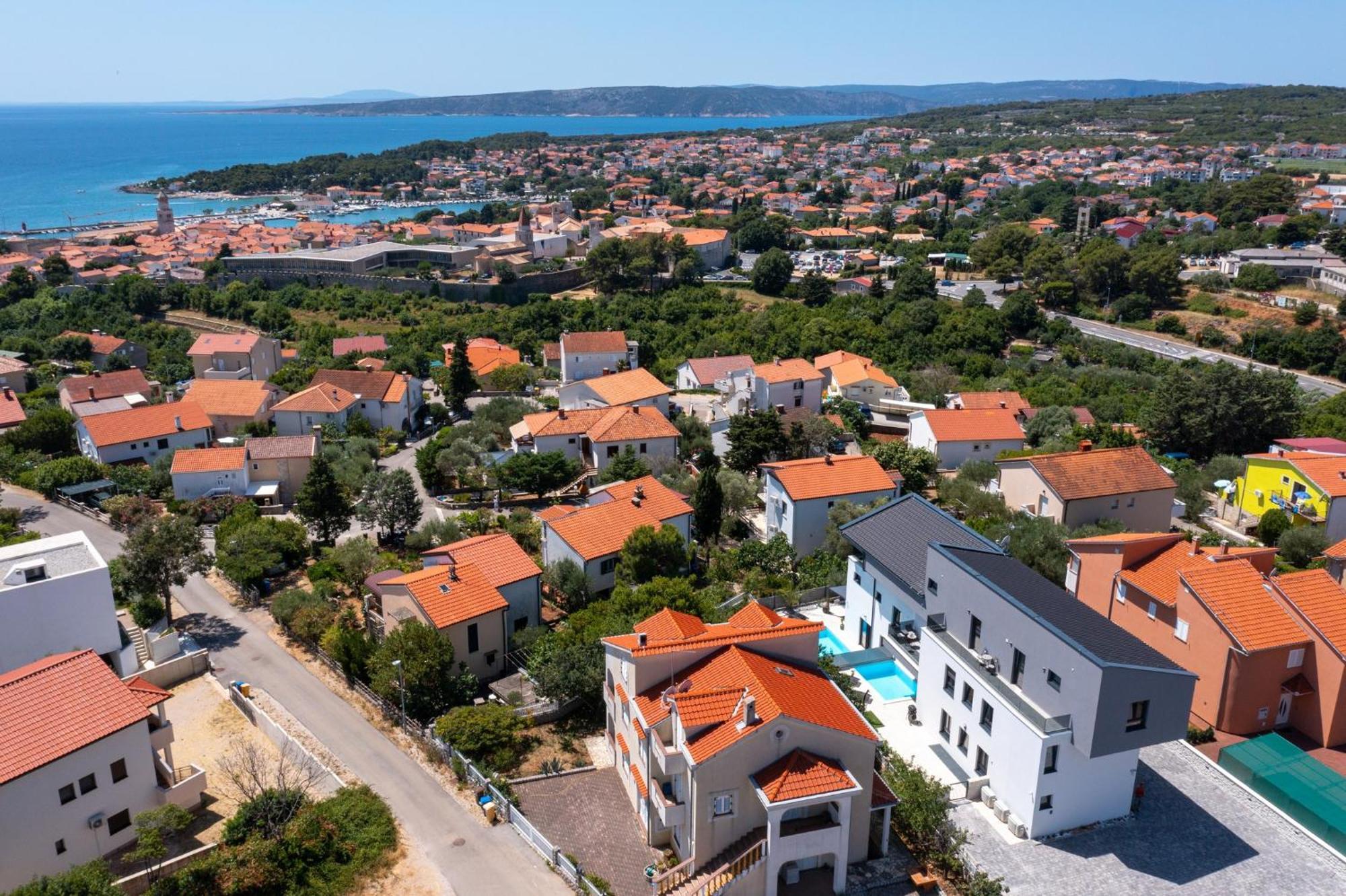 Luxury Villa Adria Apartments Крк Екстер'єр фото