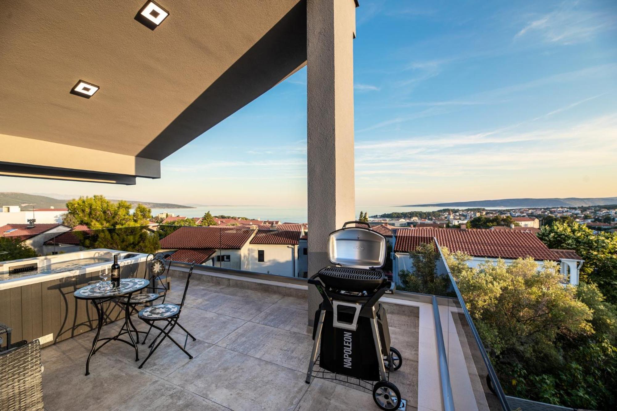 Luxury Villa Adria Apartments Крк Екстер'єр фото