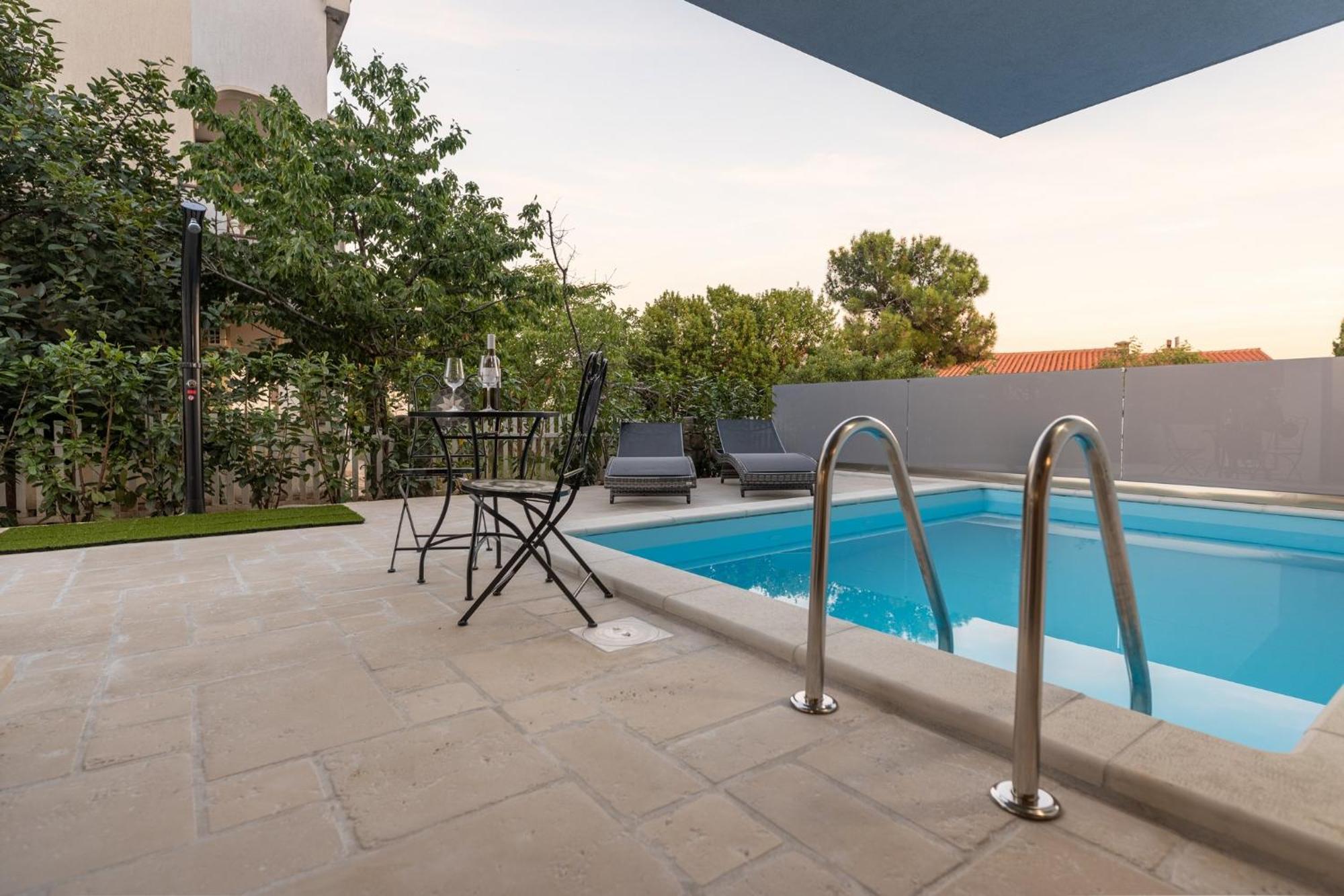 Luxury Villa Adria Apartments Крк Екстер'єр фото